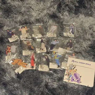 Mrs. GREEN APPLE 라일락 아크릴 스탠드 세트 스티커