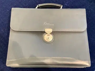 Ken COLLECTION 비즈니스 백 브리프 케이스 열쇠 포함 미사용