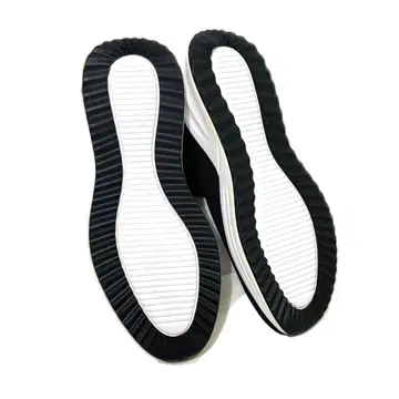 블랙 니트 신발 남성용 43 부츠 화이트 밑창