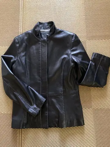 양가죽 LA FIORA BIANCA 라무 가죽 자켓