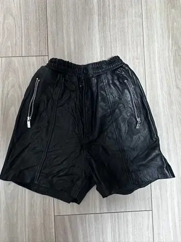 PRANK PROJECT 라무 가죽 팬츠 프랭크 프로젝트 블랙 36