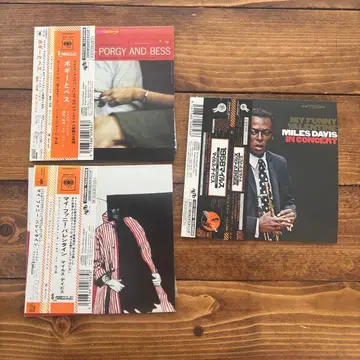 마일스 데이비스 CD 3장 세트 종이 재킷 사양