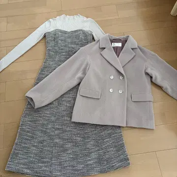 LILLIAN CAROT 원피스 자켓 2종 세트