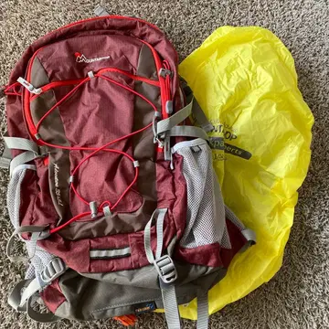 Alcedina 35+5L 백팩 레인 커버 포함