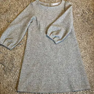 Anatelier 무릎 기장 원피스 그레이