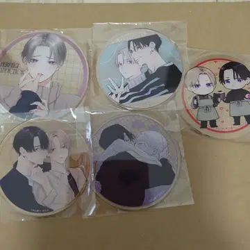 퍼펙트 어딕션 아크릴 코스터 5장 세트 BL 미야마 카오루코