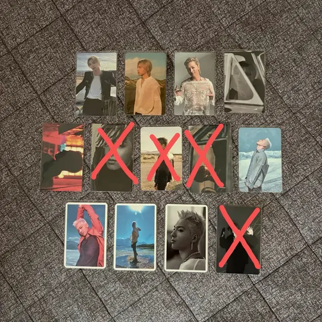 빅뱅 태양 동영배 앨범 포카 일괄