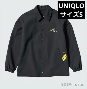 UNIQLO x KAWS 콜라보 블루종 자켓