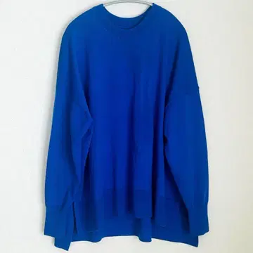 [ JS relume ] BiellaYarn 와이드 크루넥 풀오버