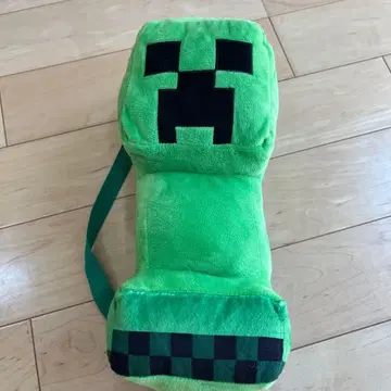 Minecraft Creeper 봉제 인형 백팩