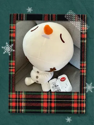 디즈니 스토어 올라프 봉제 인형 (택 포함) 32cm