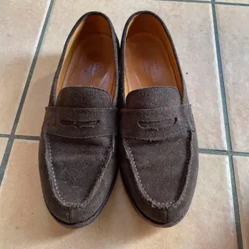 브라운 스웨이드 로퍼 jalan sriwijaya 자란 스리위자야