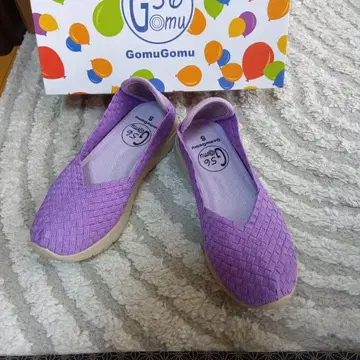 새상품급 GomuGomu 퍼플 메쉬 스니커즈 S