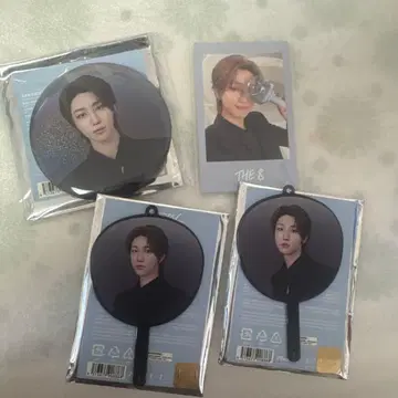 SEVENTEEN NEW IN JAPAN 민하오 캔뱃지 미니 부채