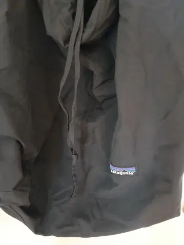 patagonia 접이식 백 블랙