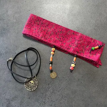 디즈니 파이리츠 썸머 반다나 잭 메달 목걸이 [2]