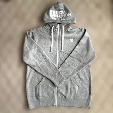 THE NORTH FACE 그레이 풀 집업 후드티 NT11930 XL