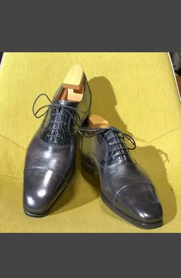 SANTONI 크로커다일 6사이즈 산토니 25cm 새상품급