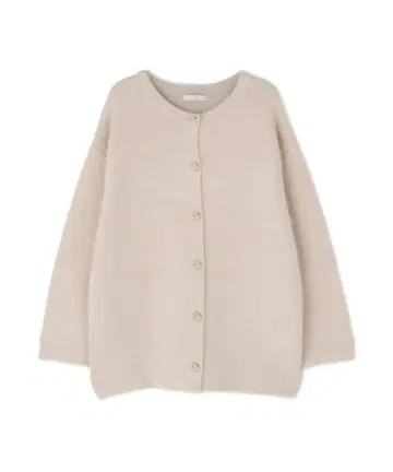 프로포션 바디 드레싱 FOX 혼방 더블 페이스 니트 가디건