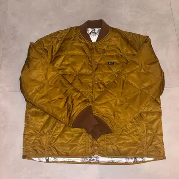 Huf 리버서블 퀼팅 자켓