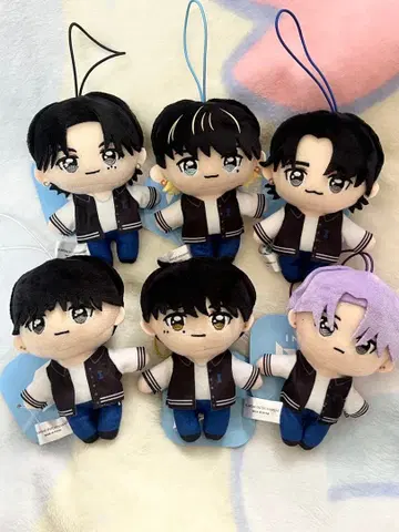 INI 봉제 인형 마스코트 GiGO 한정판 6인 세트