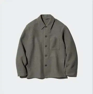 대인기! 유니클로 더블 페이스 자켓 올리브 M