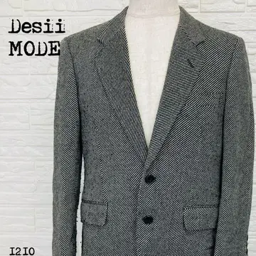 Desii MODE 데시이 모드 트위드 자켓 모노톤 1210