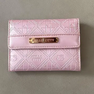 헤이세이 레트로 당시물 헬로키티 핑크 카드 케이스 kitty 명함지갑