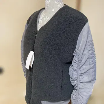 스콧 클럽 보아 자켓 사이즈 38 그레이