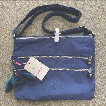 미사용 새상품 키플링 Kipling 알바 Alvar 숄더백 블루