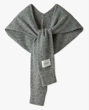 미라 오웬 후디 니트 스톨