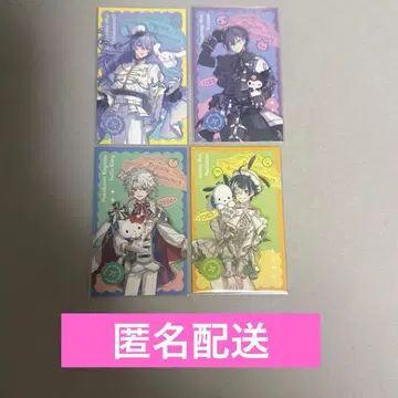 Dytica 산리오 사진풍 카드 4장 세트