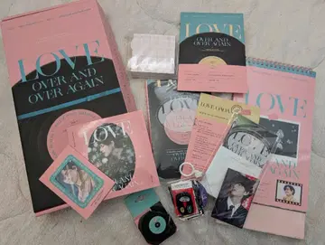 BTS V LOVE OVER AND OVER AGAIN 마스터 굿즈
