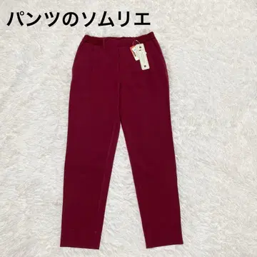 팬츠의 소믈리에 더블 웜 테이퍼드 팬츠 M 새상품 허리밴딩