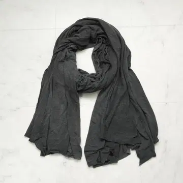 프랑코 페라리 스톨 얇은 소재 이탈리아제 그레이@JH85