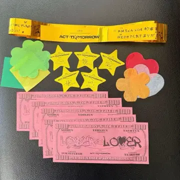 TXT ACT:TOMORROW 낙하물 별 컴플리트 자라바찰 은테 덤