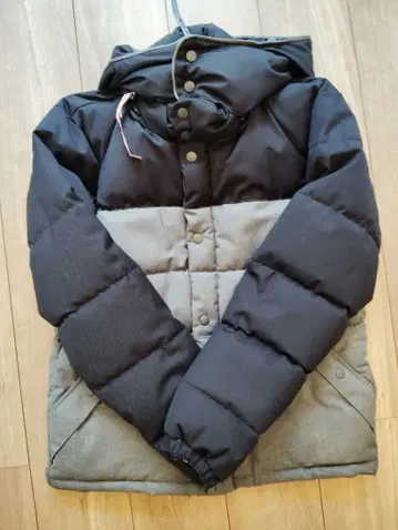 THE SHOP TK 다운 자켓 M 블랙 그레이