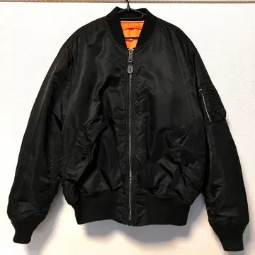 블랙 MA-1 플라이트 자켓