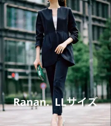 노카라 블랙 수트 셋업