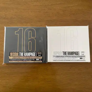THE RAMPAGE 16SOUL 16PRAY CD 초회 사양