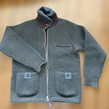 BLUE BLUE 집업 블루종. 다크 블루 그레이. Size 3