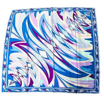 EMIRIO PUCCI 에밀리오 푸치 대형 실크 스카프 푸치 패턴