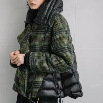 AULA AILA COMBINATION BLOUSON 다운 콤비네존