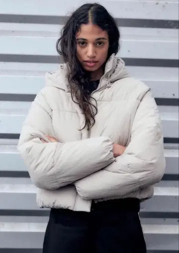 [ 새상품 ] ZARA 자라 여성용 다운 다운 자켓