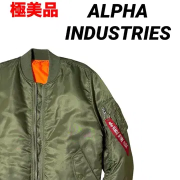 ALPHA INDUSTRIES MA-1 USA L 리버서블 y2k