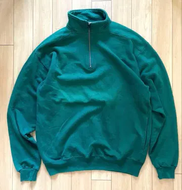 90s L.L.Bean Russell 하프 지퍼 USA XXL