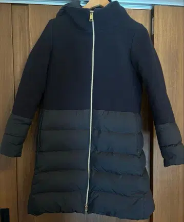 HERNO 다운 코트 네이비 44