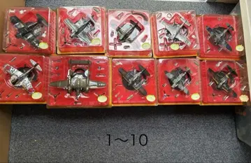 제2차 세계 대전 걸작기 컬렉션 1~10 블리스터 미개봉 매거진 부속