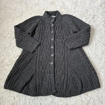 aran crafts 아란 니트 가디건 케이블