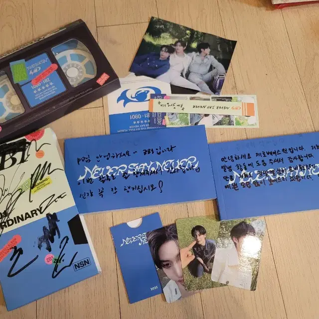 ZB1 블루 아이코닉 싸인앨범